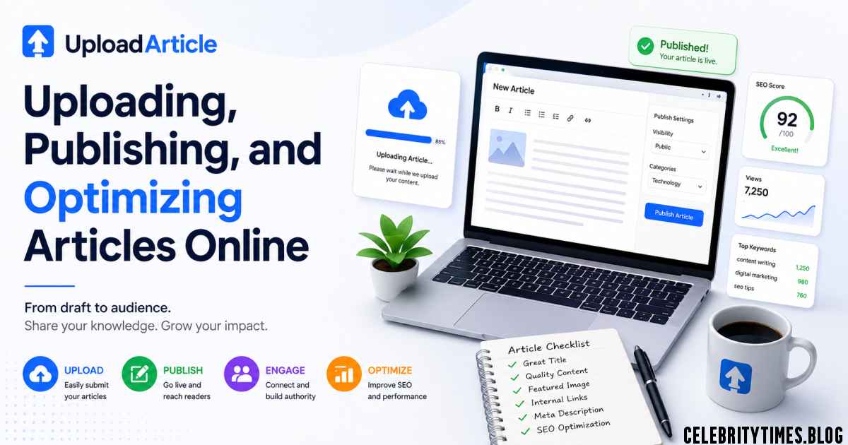 UploadArticle: Uploading, Publishing, and Optimizing Articles Online