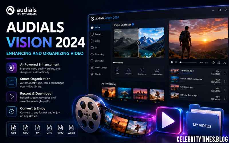 Audials Vision 2024 Enhancing and Organizing Video